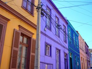 Kleuren in Valparaiso