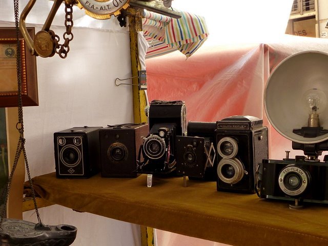 Antieke cameras