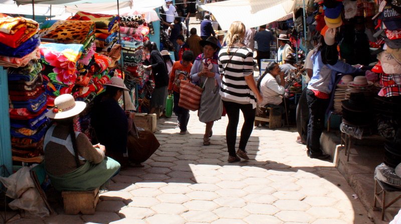 Locale markt in Sucre
