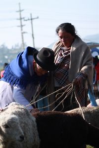 Dierenmarkt Otavalo