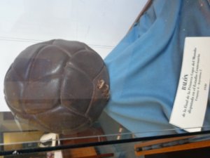 Ball from 1st World Cup Final (looks a bit heavy)