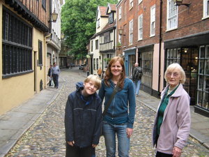 Me and Jude and my Dad's Mum in Norwich