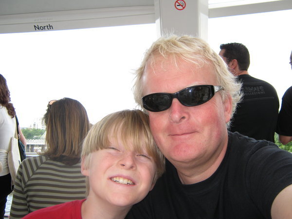Me and Dad on the London Eye