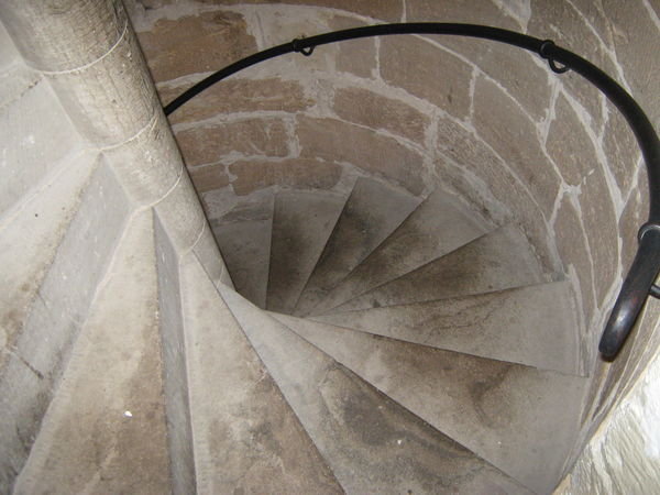 The spiral staircase