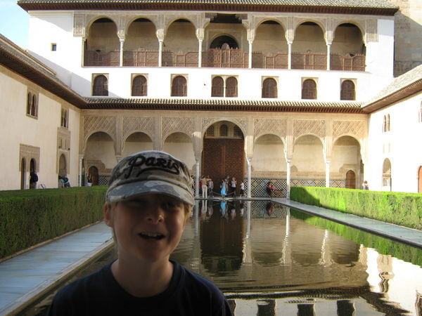 Patio de los Arrayanes in the Alhambra
