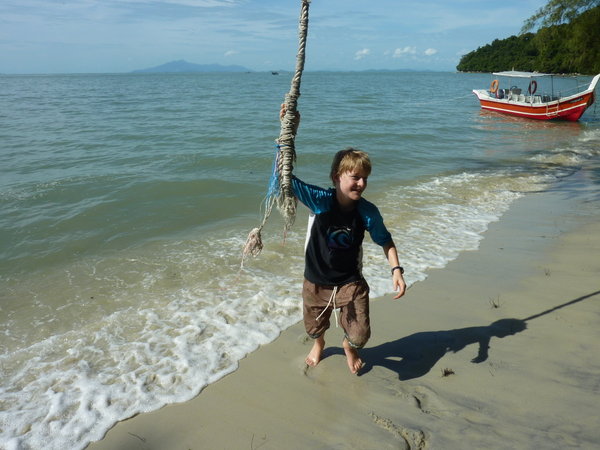 Swing at monkey beach