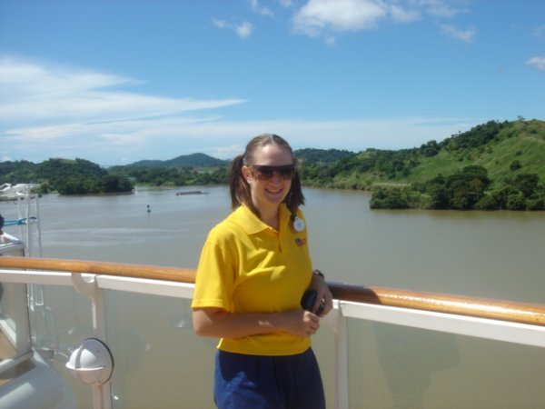 me in panama canal
