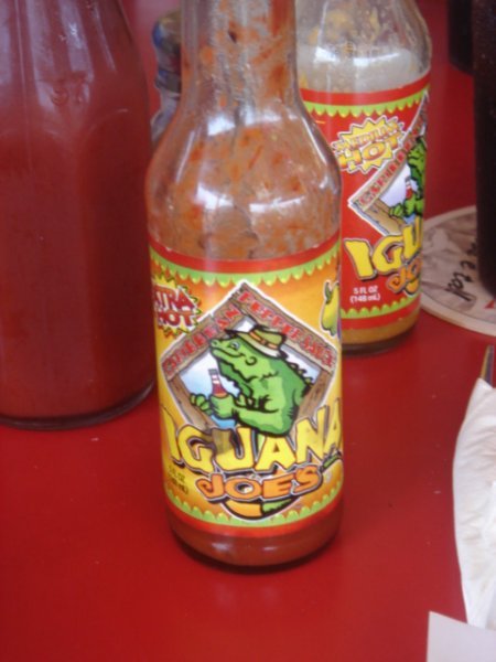Iguana Joe's sauce