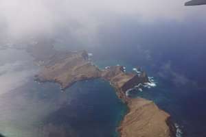 East tour: Ponta de Sao Lorenco recorded from the airplane