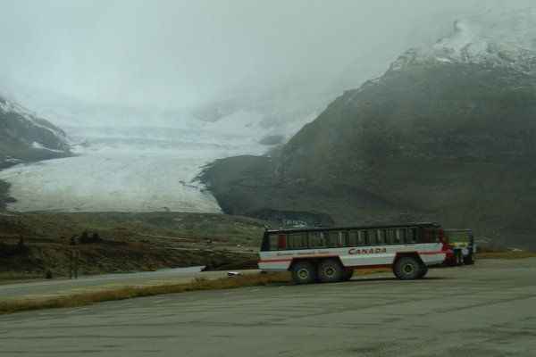 Der Althabasca Glacier...