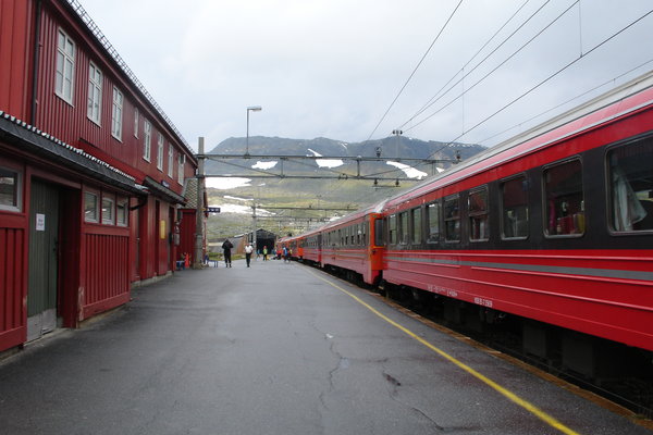Trainstation in Finse