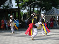 Martial Arts show on Mt. Namsan (Seoul)
