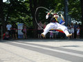 Martial arts - flying artist