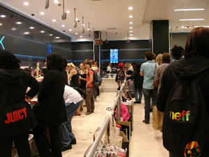 Busy Primark shop on Oxford street