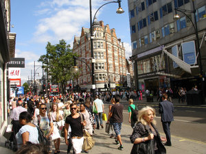 Busy Oxford Street