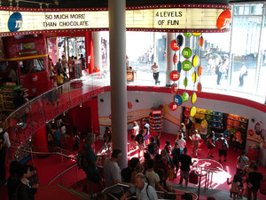 m&m world at Leicester Square