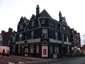 Hostel 8, where we stayed, in Willesdon Green