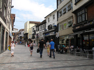 Maidstone's shopping street