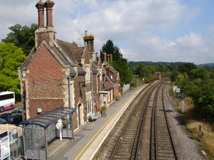 Wateringbury's train station