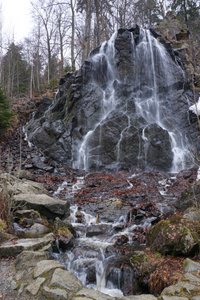 Radau Waterfall in the Harz Mountains