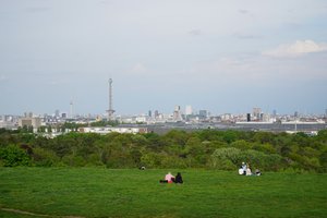 View onto Berlin from Drachenberg