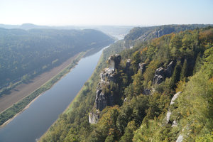 Saechsische Schweiz/ Elbsandsteingebirge - River Elbe