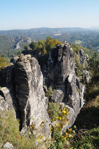 Saechsische Schweiz/ Elbsandsteingebirge - Sand stone formation