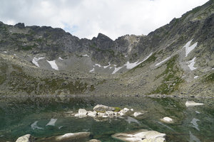 The valley's end: the lake Capie pleso