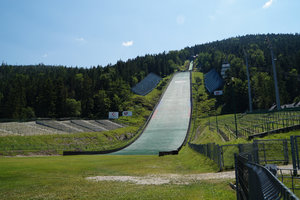The big ski jumping hill of Zakopane