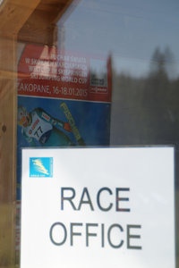 Ski jumping race office