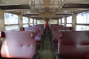 The train from the inside (quite an old type)