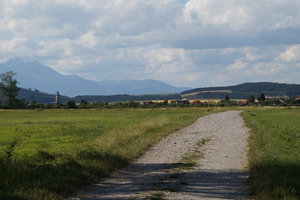 The walk back to Hrabusice.