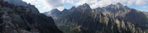 View onto the Studena Valleys