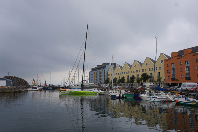 A part of the waterfront in Galway