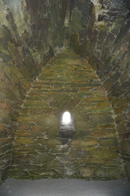 Gallarus Oratory from the inside