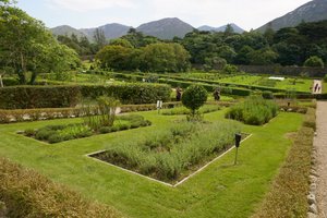 Herb gardens of Kylemore Abbey