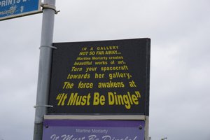 Star Wars left its marks in Ballyferriter or in people's mind