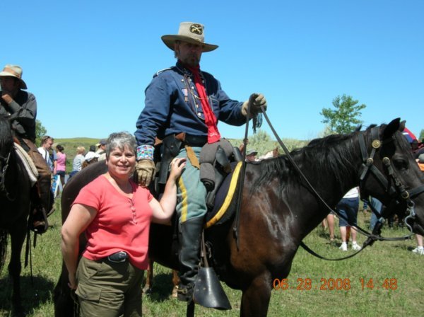 Donna with Custer