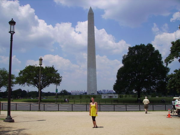 Me and the Washington Monument!