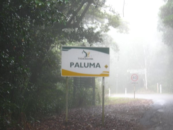 Entering Paluma