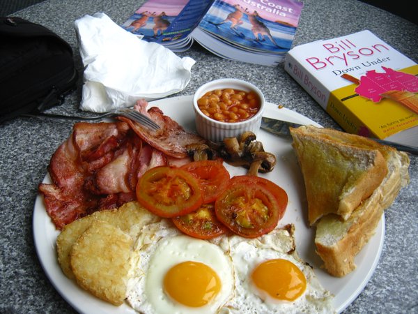All day breakfast in Paluma