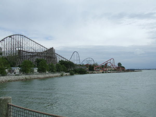 Two of the Roller Coasters