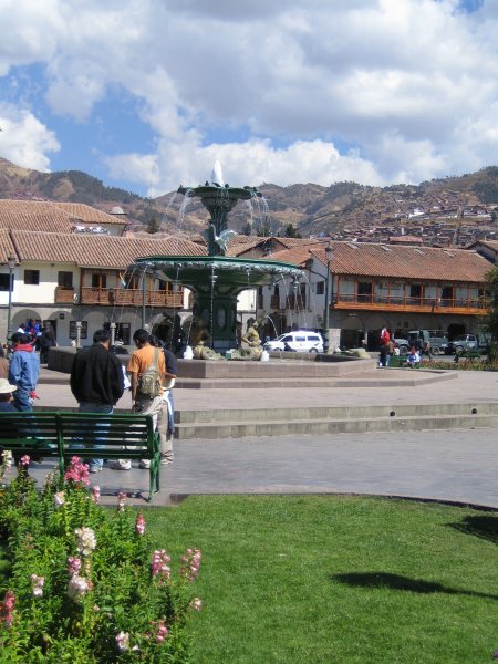 La Plaza de Armas in Cusco