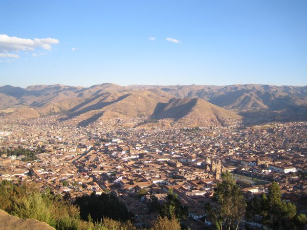 Cristo Blanco's View of Cusco