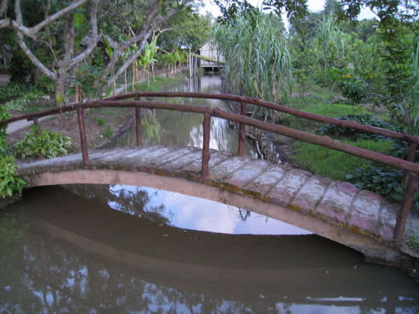 A small bridge near our homestay
