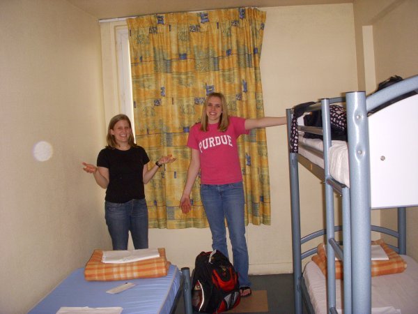 our hostel room
