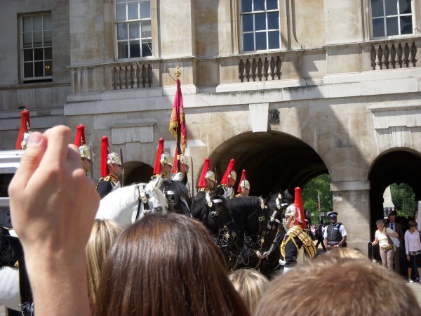 one of the changing of the guards we saw