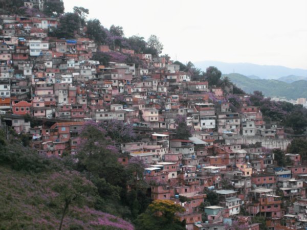 One of the many favelas in Rio