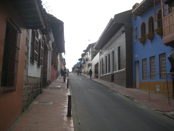 Street scene in Bogota