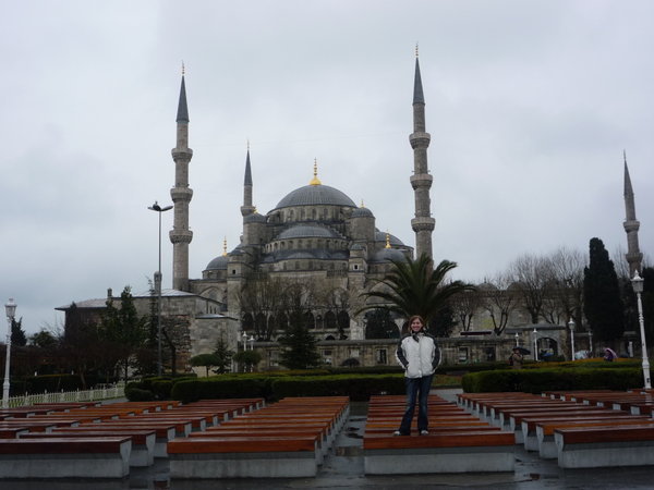 me w/ Blue Mosque in the background